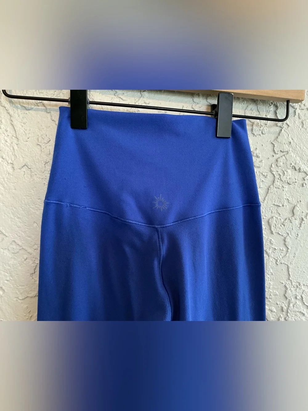 Aerie Blue Hi-Rise Flare Leggings
